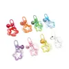 Chaveiro Personalizado de Estrela de Cinco Pontas em Acrílico Chaveiro de Sino Fofo para Mochila Acessórios Pingente Venda por Atacado