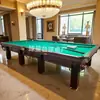 El fabricante suministra mesas de billar estilo ruso, mesas de billar de entretenimiento para uso doméstico, mesas de billar estándar estilo ruso para adultos al por mayor