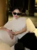 Suéter de punto de cachemir con cuello semi alto para mujer, estilo discreto, sofisticado y de 'dinero viejo' de LiHuiE Li Huiyue