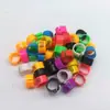 Suministros y equipo para anillos de pata de paloma anillo de pata de paloma de carreras anillo de marcado de paloma de carne anillo de identificación de número de diámetro interior grande anillo de tarjeta de plástico