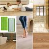 Adaptar a Swiffer mopa plana tela trenzada tela de microfibra mopa paño de repuesto para mopa húmeda accesorios para cabezal de mopa