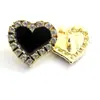 Botones Metálicos de Corazón de Moda Botones Pequeños Fragantes para Camisa Botones de Corazón de Melocotón para Cortavientos Botones de Corazón para Traje Decoración de Pedrería