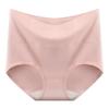 Ropa interior de alta calidad para mujer, de cintura alta, que contrae el abdomen, levanta la cadera, de seda morera, cómoda, de algodón, antibacteriana, con entrepierna de algodón elástico.