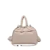 Bolsa Saco de Nylon com Cordão Feminina 2026 Nova Grande Capacidade Leve Macia Acolchoada Ombro Único Transversal