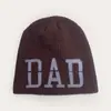 Chapéus de Lã Pintados com Spray de Letras Simples para Outono e Inverno para Homens e Mulheres, Quentes e Personalizados Chapéus Frios Hip-Hop, Chapéus de Puxar Venda por Atacado