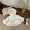 Chaqueta acolchada estilo globo para niñas Otoño e Invierno Ropa para bebés Nueva moda coreana Abrigo de algodón engrosado Invierno