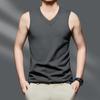 Chaleco de Verano Nuevo Estilo para Hombre, Camiseta sin Mangas Deportiva para Fitness de Hombro Ancho, Camiseta Interior para Baloncesto, Fresca y de Secado Rápido