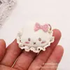 Accesorios para Taza de Café de Tela Hecha a Mano Accesorios DIY Dibujos Animados de Animales Adornos para el Cabello Pinzas para el Cabello Accesorios para el Cabello Accesorios de Cabeza de Hongo Conejo