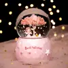 Princesa de Ensueño Kuku Mi Bola de Cristal Caja de Música Giratoria Caja de Música Regalo de Cumpleaños para Niños Niñas Niña Pequeña