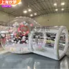 Famosa en Internet Casa Burbuja Inflable Habitación del Sol Tienda de Campaña Transparente al Aire Libre Cielo Estrellado Casa Burbuja Profesional a Prueba de Viento
