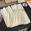 Pantalones casuales de alta calidad, de doble capa, forrados, transpirables y cómodos, de pierna ancha con lunares para mujer