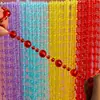Decoração de Casamento 8+4 Contas Conectadas Decoração de Palco de Hotel Corrente Corrente de Cristal para Pendurar no Teto Cortina de Porta Feita à Mão DIY Adorno Floral
