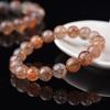 Pulsera Super Siete Negra Pulsera de Perlas de Cristal de Titanio Negro Super Siete Venta al por Mayor