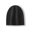 Gorro Unissex Macio de Caxemira Sem Costura Estilo Outono/Inverno Novo Borda Enrolada Espessado Quente Malha Casual Soltinho