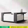 Sofá de aleación de aluminio para exteriores nórdico, mesa y sillas de café de alta gama para patio, hotel, villa, diseño