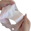 2025 Novo Estilo Sem Costura Seda de Gelo Cintura Baixa Fino Sexy Argola para Perna Estilo Puro Desejo Calcinhas para Meninas