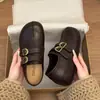 Zapatos Birkenstock para Mujer con Altura Interior de 5 cm 2026 Estilo Retro Old Money Zapatos Mula Suela Suave Doble Hebilla Sintética Separador de Dedos Aumentadores de Altura Zapatos para Mujer