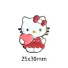 Em Estoque Vestido Rosa Japonês Fofo Broche de Gato Decoração de Adesivo para Capa de Celular Mercadoria de Menina Presente Fábrica de Personalização