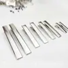 Clipe Quadrado, Clipe Bico de Pato, Clipe Base Laço, Materiais Manuais DIY, Acessórios para Joias, Fornecimento Direto do Fabricante