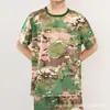 Traje Camuflado Infantil Acampamento de Verão Atividade ao Ar Livre Traje de Sapo Uniforme de Treinamento Camuflado Estudantil em Estoque Roupa Estilo Militar Infantil