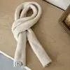 Bufanda Infantil 2026 Nueva Moda Otoño e Invierno Tejida Calentador de Cuello para Bebé Niño Color Sólido Versátil Bufanda de Lana para Niña