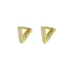 Aretes Triangulares Casuales para Mujer, Modernos con Estilo, de Nicho Elegantes, Aretes de Alta Gama, Estilo Occidental, Joyería para Orejas Exquisita y Versátil