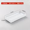 Plástico melamina camarón molde resbaladizo características hotel tienda hotpot creativo bambú albóndiga fabricante pescado resbaladizo bandeja cargador