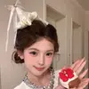 Serie de Cumpleaños ~ Sombrero de Pastel de Cereza Pasador de Encaje para el Cabello Foto Aro para el Cabello Creativo Accesorios para el Cabello Lindos para Niños Fiesta