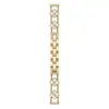 Pulseira universal para Apple Watch - iWatch S11/12 feminina de metal com flor de quatro pétalas - Pulseira para relógio GT