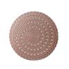Pequeño posavasos redondo hueco para taza, para el hogar, antiquemaduras, aislamiento térmico, a prueba de polvo, posavasos redondo antideslizante de alta temperatura, venta al por mayor