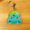 Llavero de Acrílico Dibujos Animados Anime Periférico Pokemon Colgante de Doble Cara Accesorios DIY Colgante para Bolso