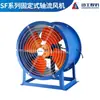 Ventilador Axial Linggong SF 220V/380V Industrial Alta Potencia Ventilador de Extracción para Conductos Enfriamiento de Taller