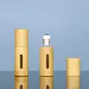 Botella de Cuentas de Madera de Bambú Grano de Madera 3ml5ml10ml Botella de Cuentas para Caminar de Bambú Tapa de Bambú Botella de Aceite Esencial Botella de Bambú Embotellada