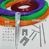 Cesta tejida a mano de ratán Material de tejido de ratán Plástico Simulación Imitación de ratán Cesta de frutas Cesta de flores Cesta de almacenamiento Cesta tejida DIY
