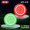 Disco Volador Suave Luminoso de Seguridad Infantil Lanzado a Mano de Espuma Platillo Volador Luminoso Deportes al Aire Libre Juguete para Exteriores para Niños