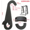 Equipamento de Fitness Barra Plates Manga Plástico Aço Revestido Gancho Suporte Bandeja Rack de Bandejas Almofada para Barra Rack de Suporte para Drop Cannon