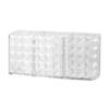 Caja de Almacenamiento para Brochas de Maquillaje Acrílico Transparente Dormitorio de Estudiantes Barril para Brochas de Sombra de Ojos Escritorio Caja de Almacenamiento para Cosméticos y Lápices Labiales