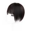 Pieza de peluca cabello de cabeza femenina pieza de repuesto para cubrir canas pieza de repuesto para cabello esponjoso venta al por mayor de fábrica de Xuchang