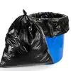 Hermosas bolsas de basura sanitarias de poliéster en bolsas de basura negras gruesas grandes propiedad de hotel cocina al por mayor 60*80 fabricantes