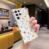 Funda de teléfono Samsung floral acuarela artística y fresca al por mayor, adecuada para S24/S25Ultra, funda suave ultrafina de cobertura total