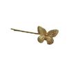Tendencia de moda europea y americana accesorios para el cabello nuevos y sencillos pinza para el pelo natural de mujer clip lateral de mariposa biónica accesorios para la cabeza al por mayor