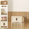 Armário Dobrável de Armazenamento Sem Instalação para Casa Sala de Estar Quarto Guarda-Roupa Cozinha Armário de Camadas Múltiplas para Diversos Itens Armário de Armazenamento de Plástico Espessado