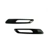 2 Adhesivos de Fibra de Carbono para Cejas de Luces Frontales Laterales Tiras de Recorte Adecuados para BMW F10 Serie 5 520 525 11-13