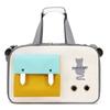Bolsa de Transporte para Gatos Transfronteiriça Portátil para Viagem Bolsa para Animal de Estimação Transportador de Gatos Grande Capacidade Respirável Compatível com Carrinho Mochila de Animal de Estimação de Ombro Único