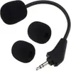 Almofadas de ouvido redondas para headset de lan house, almofadas de ouvido de esponja de reposição para fones de ouvido de música e jogos, capa de esponja para microfone