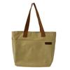 Primavera Novo All-match Western Style Daily Shoulder Bag Grande Capacidade Canvas Coreano Bolsa de Ombro Feminino