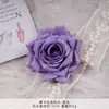 Flor de Mocha Rosa Flor Simulada Esquina Flor de Rosa Pared Flor de Seda Boda DIY Corona Hecha a Mano Flor Falsa Decoración Flor Artificial