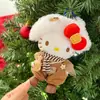 Nuevo Llavero de Peluche Original de Hello Kitty, Exquisito Atuendo de Muñeca, Regalo Perfecto para Muñecas, Accesorio para Bolsos