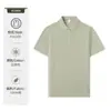 Camisa Polo com Lapela Feita Sob Medida 100% Algodão Manga Curta Roupa de Trabalho com Logo Impresso Publicidade Camisa Cultural Roupa de Grupo Bordada Feita Sob Medida