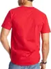 Camiseta de Verano Transfronteriza Talla Europea Exportación Europea y Americana para Hombre Camiseta Casual de Algodón Color Sólido Manga Corta Holgada para Hombre